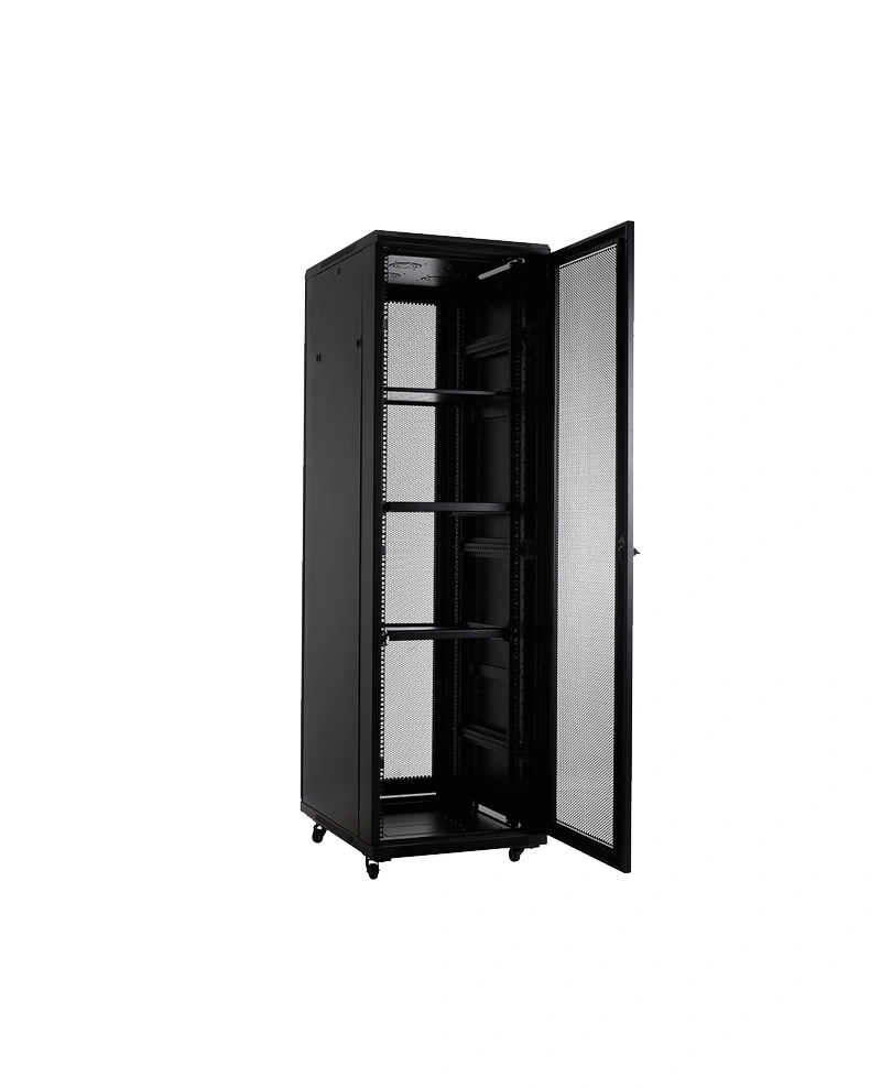 Communication cabinet (rack) A36622 - 22U 600x600mm with 2 fans - 2