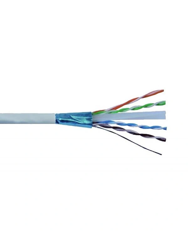 Network cable CAT 6 F/UTP 4x2x23 AWG-CU - PE DATA / LAN CABLE/11.474