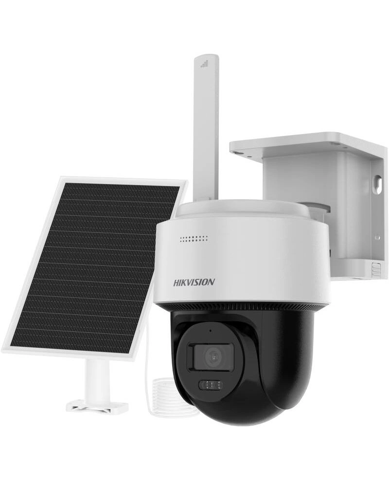კამერა IP Hikvision,DS-2CFSP4/4G(2.8mm) 4MP,PT,Fixed, Mic/Spk,WL/IR 30m,4G,IP66,8W solar panel and 9000 mAh battery