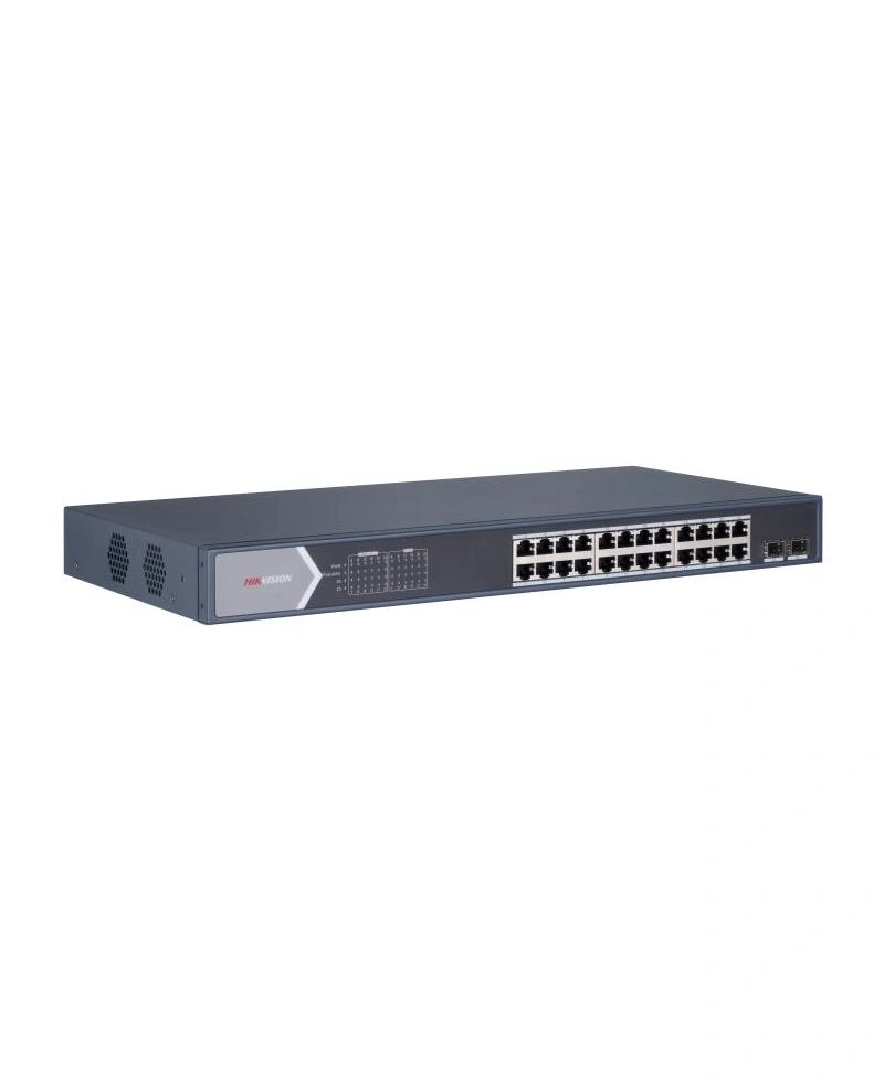 სვიჩი Poe Hikvision,DS-3E0526P-E/M(B), 24 Port, Gigabit, Unmanaged - 2