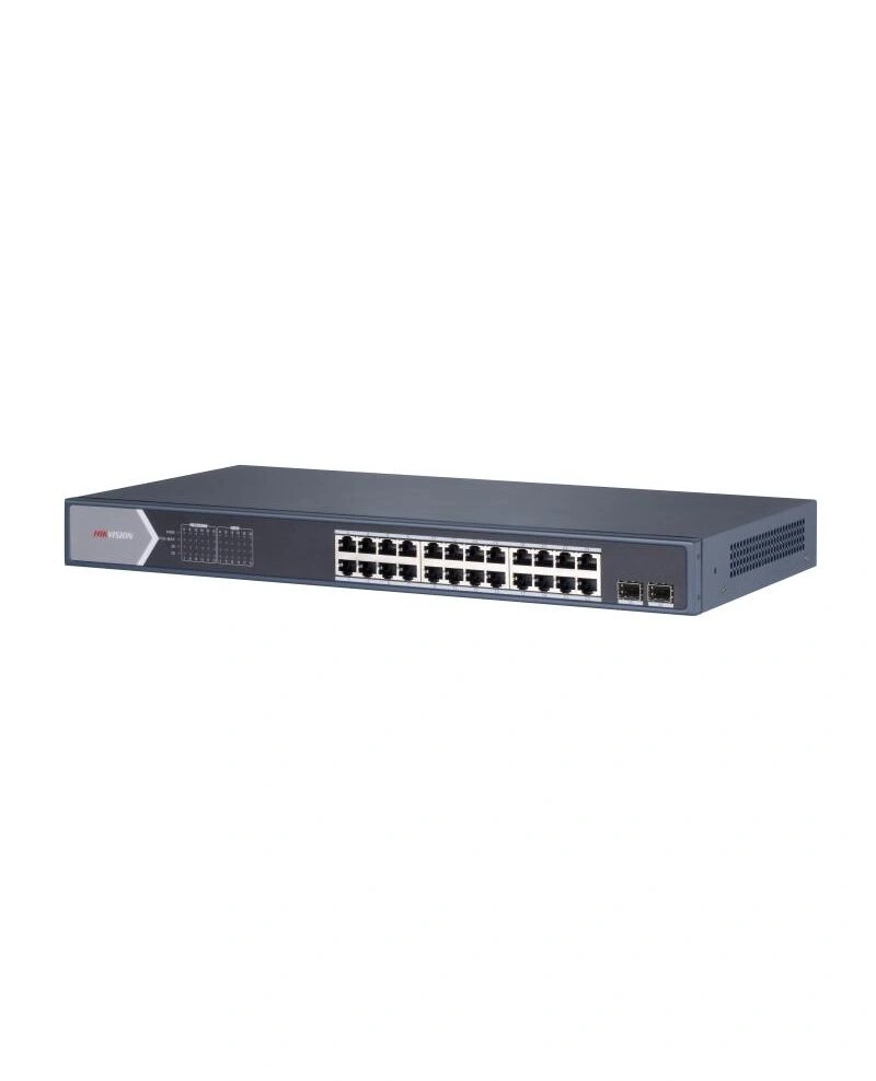 სვიჩი Poe Hikvision,DS-3E0526P-E/M(B), 24 Port, Gigabit, Unmanaged - 3