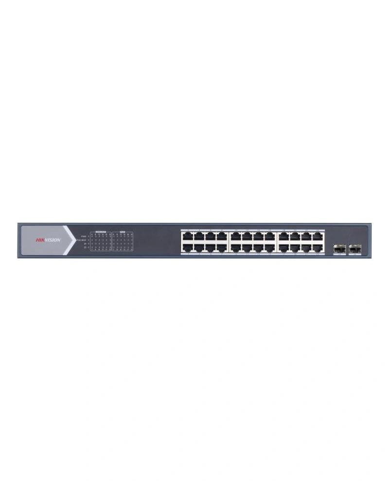 სვიჩი Poe Hikvision,DS-3E0526P-E/M(B), 24 Port, Gigabit, Unmanaged - 5